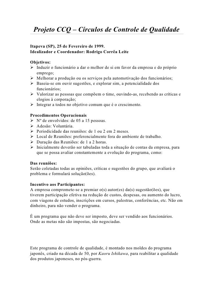 projeto c c q